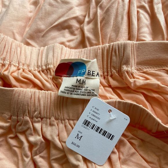 NWT Free People Beach Redondo Peach Romper - Picture 11 of 12